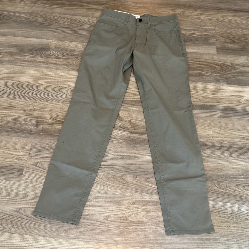 Haggar Active Flex Waistband Pant Slim Fit Travel 5 Pocket NWT Men’s 30 x 32